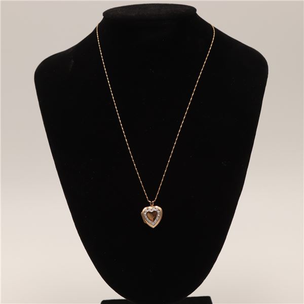 Golden Locket with Chain