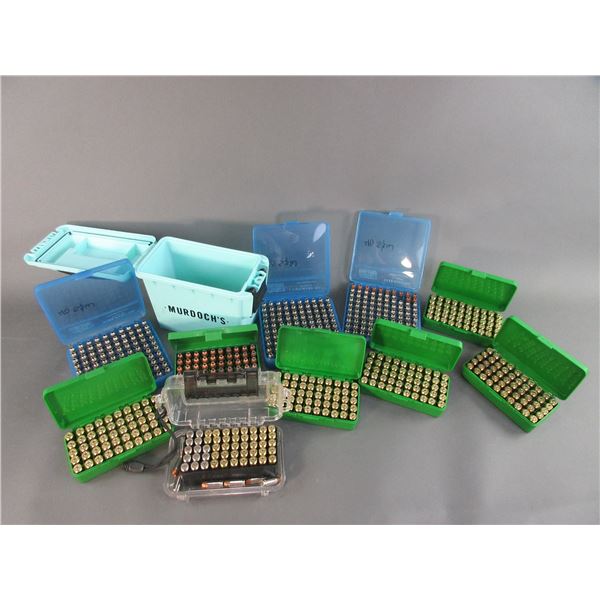 Approximately 722 Rounds Of Misc .40 S+W Ammo