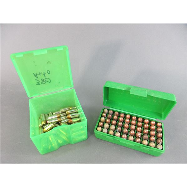 Approximately 87 Rounds Of Reloaded .380 Ammo