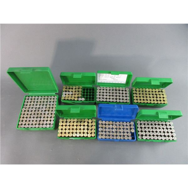 Approximately 231 Rounds Of Reloaded .38 Spec Ammo- 42 Brass- 108 Blanks