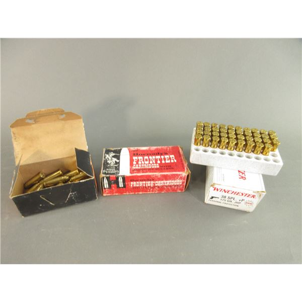 111 Rounds Of .38 Spec Factory Ammo