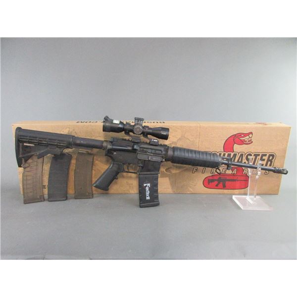 Bushmaster Model XM15 Semi-Automatic Carbine- .223- 5.56- 18" Barrel With Flash Suppressor- Bushnell