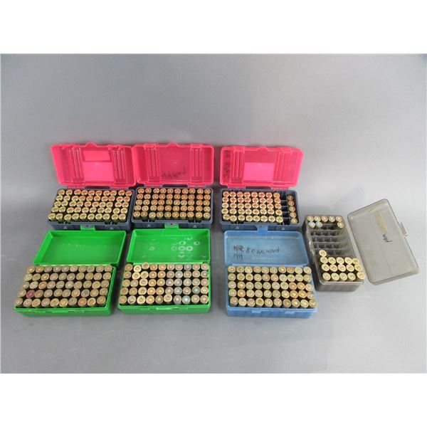 266 Rounds Of Reloaded .44 Mag Ammo- 8 Brass- 40 Rounds Of Reloaded .44 Spec Ammo- 5 Brass