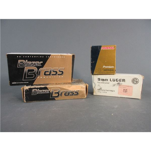 171 Rounds Of Factory 9MM Luger Ammo