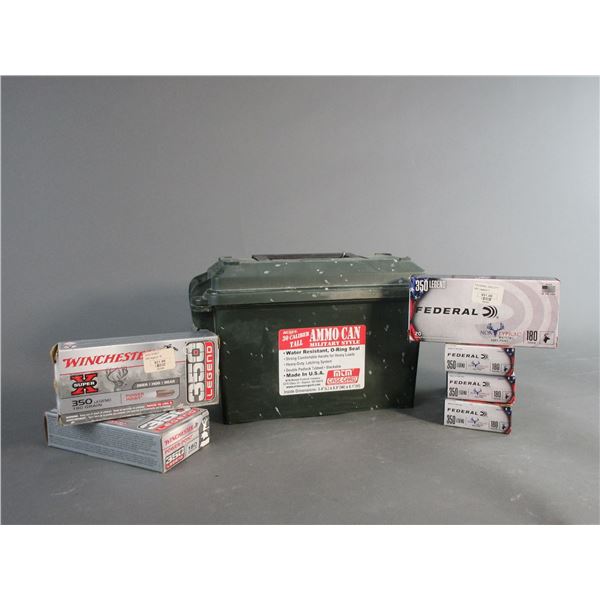 116 Rounds Of Factory 350 Legend Ammo- 180 GR