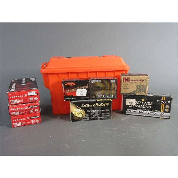 277 Rounds Of Factory 10 MM Ammo- 180 GR- 200 GR