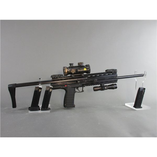 Kel-Tec Model CMR Semi-Automatic Carbine- .22 Mag- 16" Barrel- BSA Scope- Flashlight- Pop Up Sights-