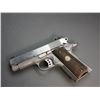 Image 3 : Colt MK IV Series 80 Officers Semi-Automatic Stainless Pistol- .45 Auto- 3.5" Barrel- Checkered Colt