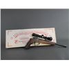Image 1 : Thompson Center Arms Super 14 Single Shot Pistol- .223- 14" Barrel- Engraved- Bushnell Scope- Box- V