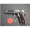 Image 3 : Colt Government Model Ducks Unlimited Semi-Automatic Stainless Pistol- .45 Auto- 5" Barrel- Checkere