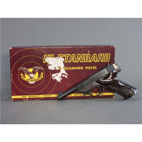 High Standard SK-100 Sport-King Lightweight Semi-Automatic Pistol- .22 LR- 4.5" Barrel- Box- Great C