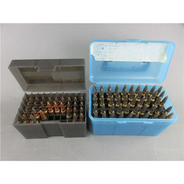 92 Rounds Of Reloaded .338 Ultra Mag Ammo