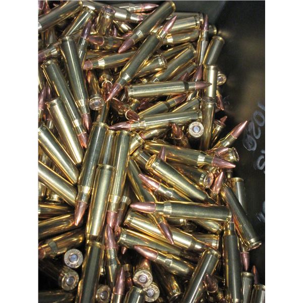 Large Ammo Can A Little Less Than Half Full Of  Factory .223 Ammo