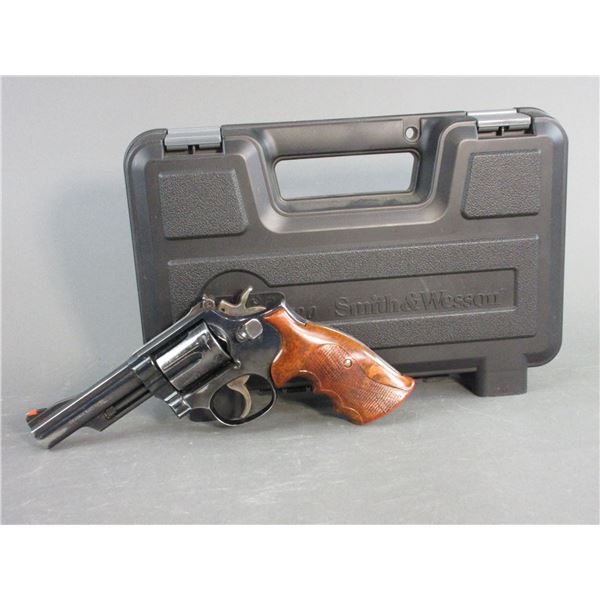 Smith And Wesson Model 19-4 Revolver- .357 Mag- 4.25" Barrel- Checkered Grips- Hard Case- Fair Condi