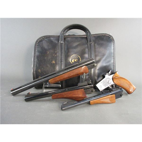 Thompson Center Contender Single Shot Pistol With 3 Barrels- .45 LC-.410-14" Ventilated Ribbed Barre