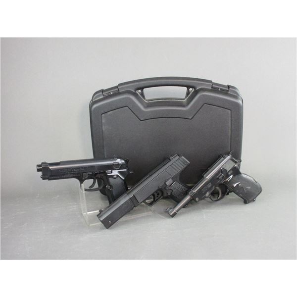 Daisy Powerline 201 BB Pistol- Crossman 338 BB Pistol- Daisy Powerline 340 BB Pistol- Hard Case