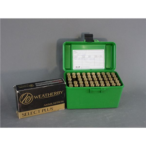 69 Rounds Of Reloaded 6.5-.300 Weatherby Mag  Ammo