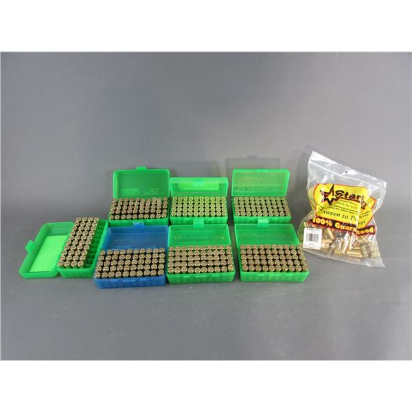 340 Rounds Of .44 Mag And .44 Spec Reloaded Ammo- Bag Of Brass