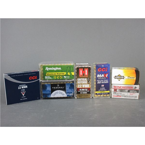 900 Rounds Of Factory .22 Mag Ammo- 80 Rounds Of CCI .22 Mag Shot Shells