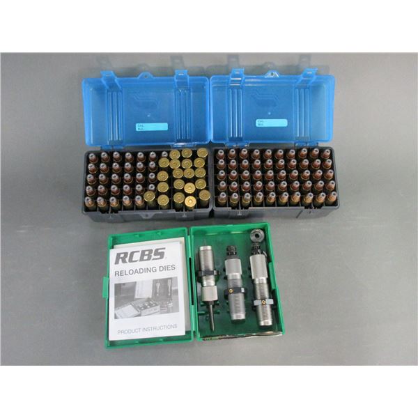 100 Rounds Of Reloaded .45-70 Govt Ammo- Set Of RCBS Dies