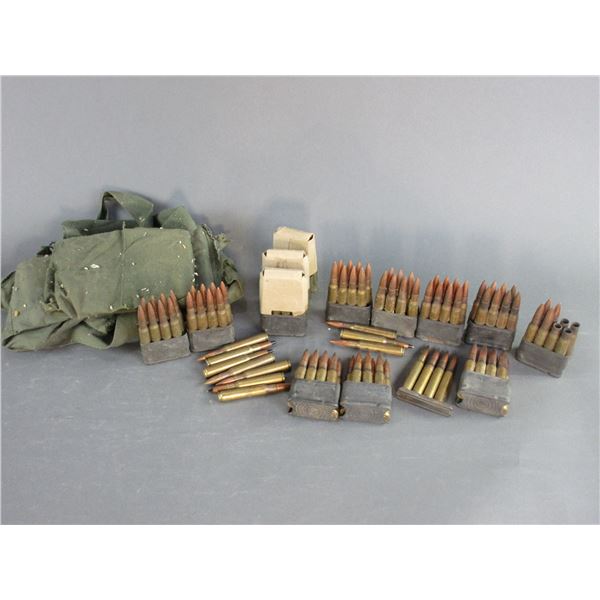 Box Of .30-06 Ammo In Military Clips