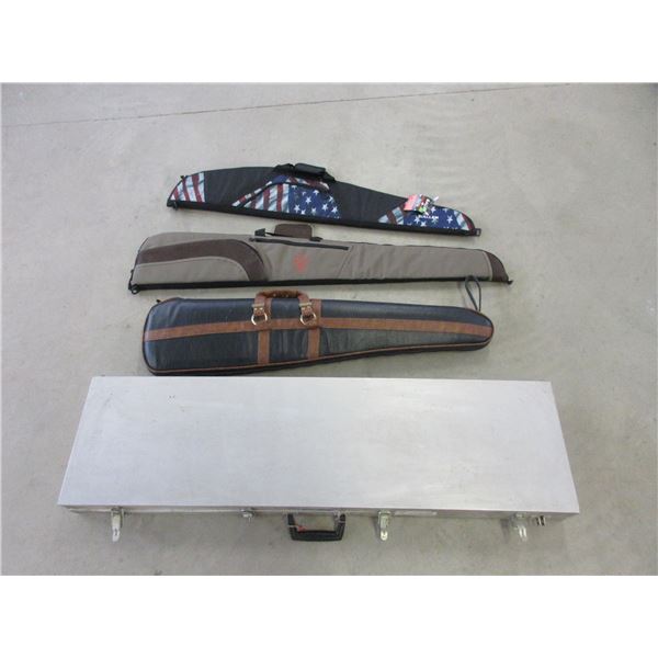 Long Gun Hard Case- 3 Long Gun Soft Cases