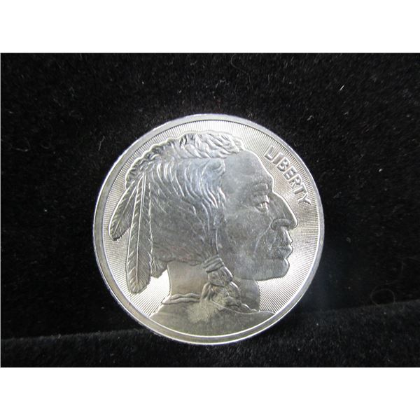 20 Uncirculated 1 OZ Indian Head/Buffalo Silver Rounds