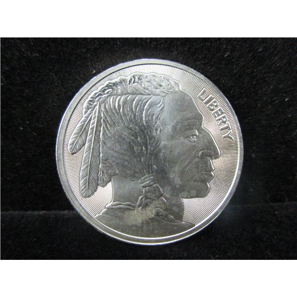 20 Uncirculated 1 OZ Indian Head/Buffalo Silver Rounds