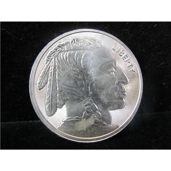 20 Uncirculated 1 OZ Indian Head/Buffalo Silver Rounds