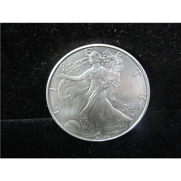 20 2021 Uncirculated Silver Eagles