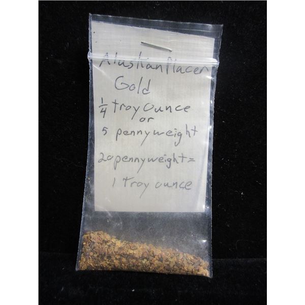 1/4 Troy OZ Alaskan Placer Gold