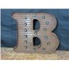 Image 1 : Large Lighted Letter "B"-  24" X 25"