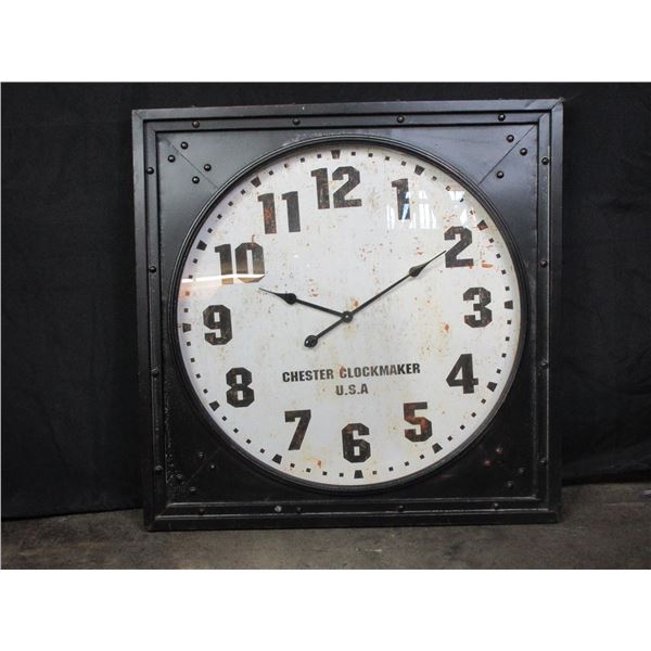 Chester Clockmaker USA Battery Clock- 32"