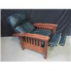Image 2 : 2 Lazy Boy Made Reclining Lounge Chairs- Bow Arms- 34"W- Good Condition- Very Comfortable
