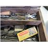 Image 7 : Wooden Tool Chest And Metal Toolbox With Misc. Tools