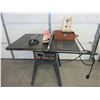 Image 1 : Craftsman 10" Table Saw With Accessories- Works