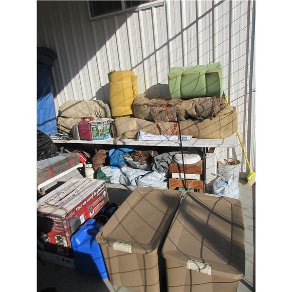 Complete Elk Camp Setup- If It Aint Here, You Don’t Need It- Tents And Frames- Wood Stove- 