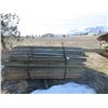 Image 1 : 37 8' X 6" Treated Pointed Posts