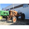 Image 1 : Allis Chalmers Tractor- Decent Rubber- PTO- Not Running- Rough Condition
