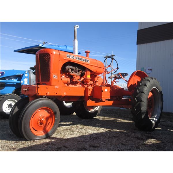 Allis Chalmers WC Tractor- Runs And Drives- Restored- PTO- Good Rubber- Good Condition