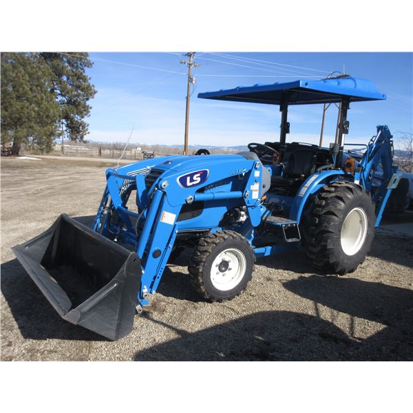 LS MT2 35E Diesel Tractor- 35 HP- 4WD- Hydrostatic- LS Tier 4 Engine- 114 Hours- Great Rubber- 3 Poi