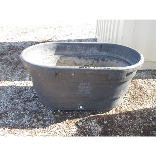 Rubber Maid Stock Tank- 51" X 32"- Been Patched