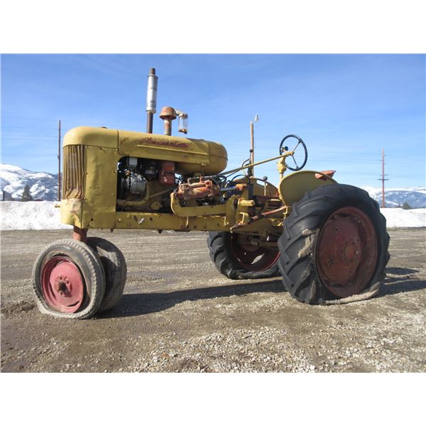 Minneapolis Moline Tractor- BF Avery- 2 Years Ago It Ran And The Tires Were Aired Up