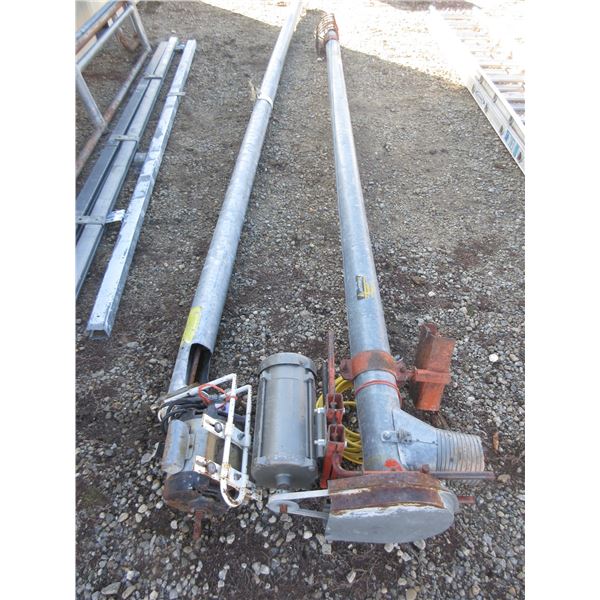 16' Speed King Electric 4" Grain Auger- 12' Electric 4" Grain Auger- Worked The Last Time They Used 