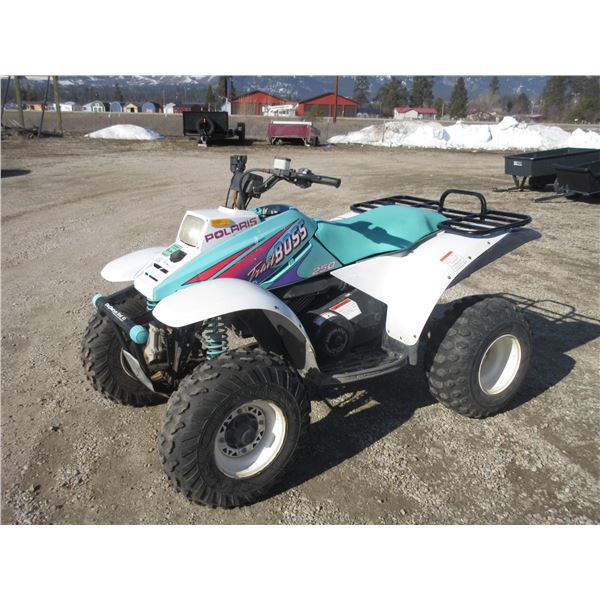 1997 Polaris Trail Boss 2WD ATV- 250CC 2 Cycle- One Owner- Runs And Drives- Good Condition- New Batt