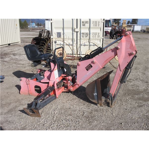 Woods Groundbreaker Backhoe- Came Off A 3130 Kubota Tractor- 16" Bucket- Should Fit Most Small Tract