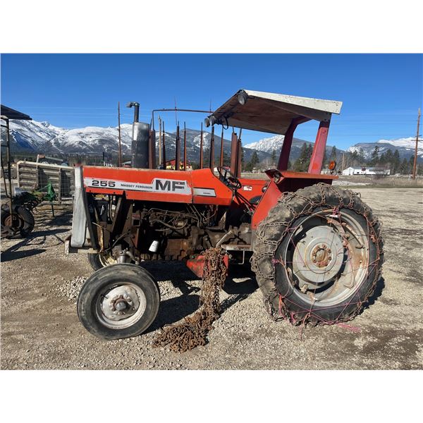 Massey Ferguson Tractor-  Hood States Model 255- Detail Plate States Model MF285