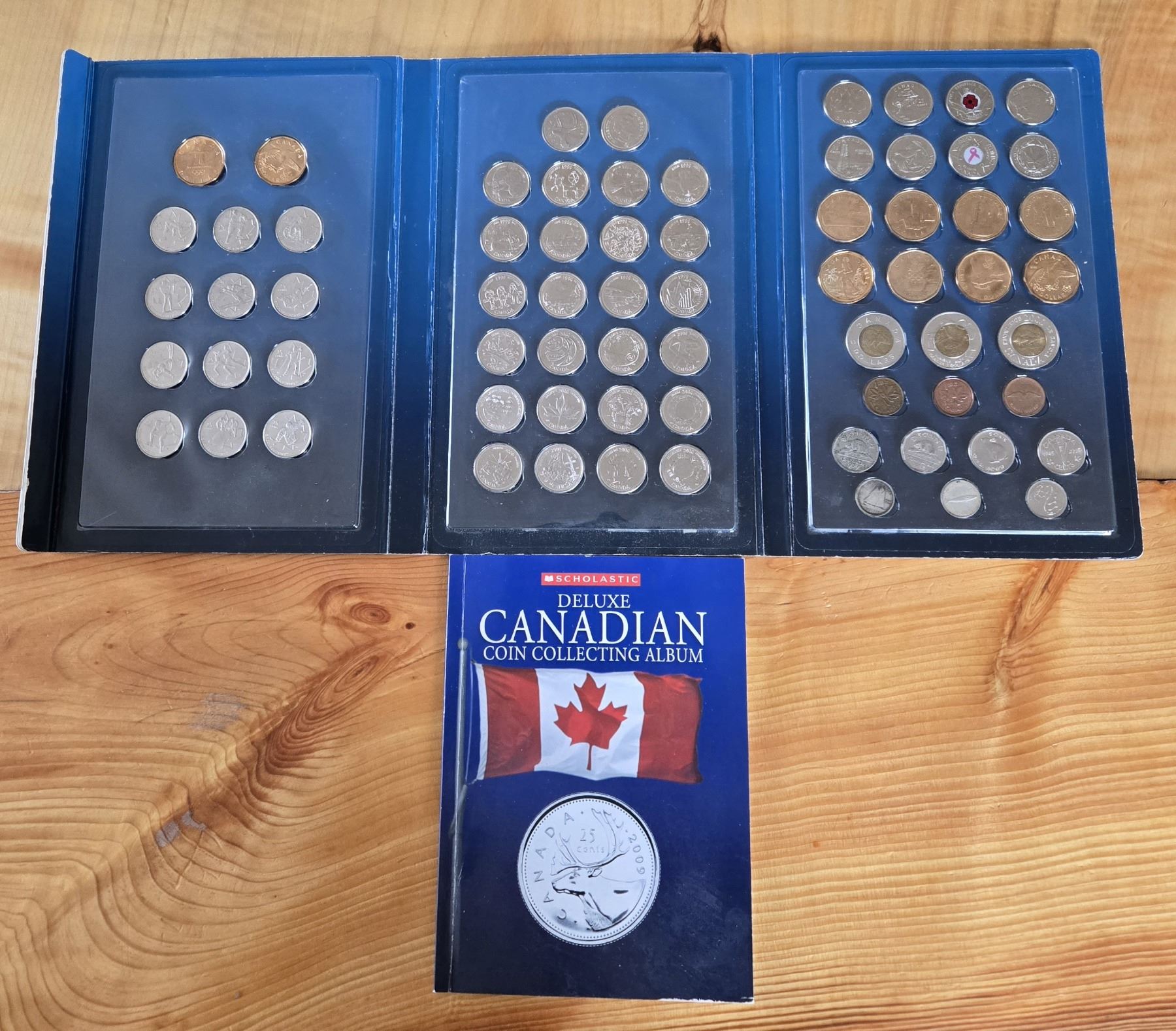 Deluxe Canadian Coin Collection Album