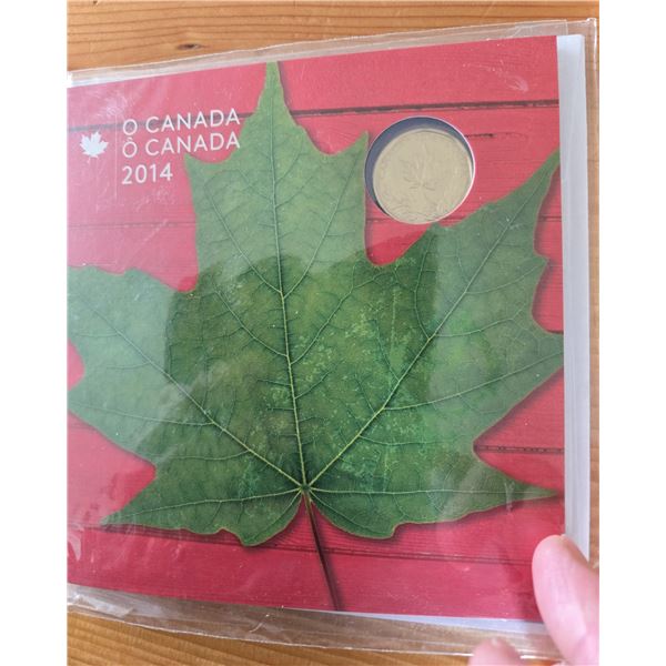 RCM 2014  O Canada Coin Set