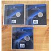 Image 5 : Three RCM 2011 William and Kate Commemorative Wedding Coins